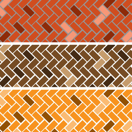 vector floor pattern in different colorsのイラスト素材