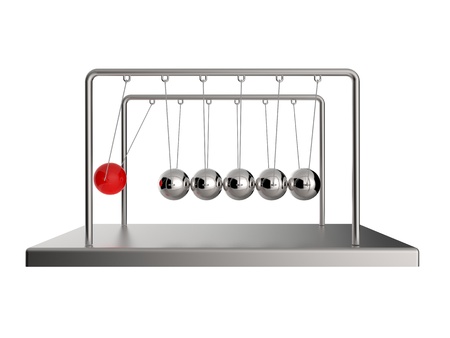  Newton s Cradle Pendulumの写真素材