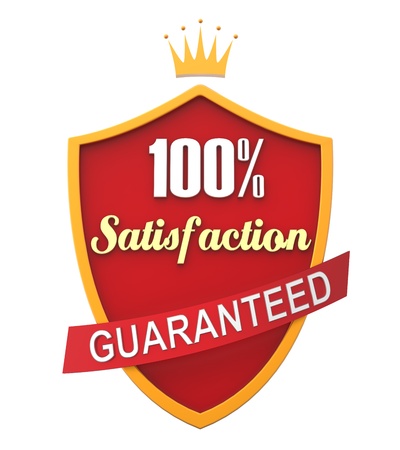 Guaranteed Label Isolatedの写真素材