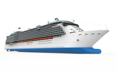 Luxury Cruise Shipの写真素材