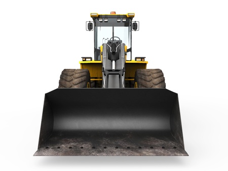 Wheel Loader Bulldozerの写真素材