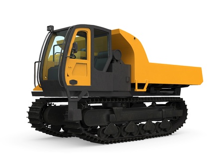 Rubber Track Crawler Carrierの写真素材
