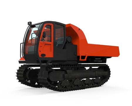 Rubber Track Crawler Carrierの写真素材