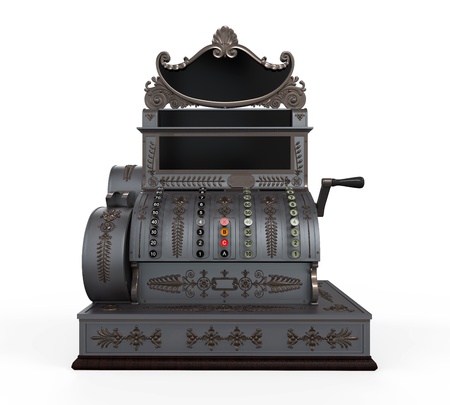 Vintage Cash Registerの写真素材