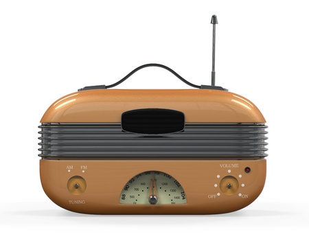 Retro Vintage Radioの写真素材