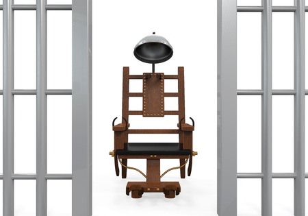 Electric Chair Isolatedの写真素材