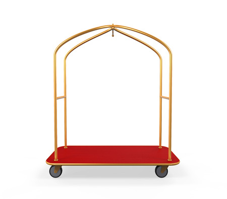 Hotel Baggage Trolleyの写真素材