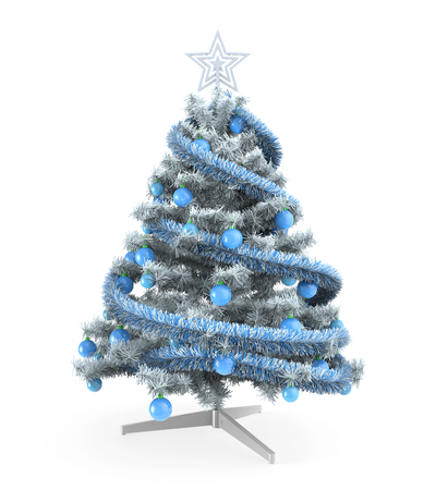 Christmas Tree Isolatedの写真素材