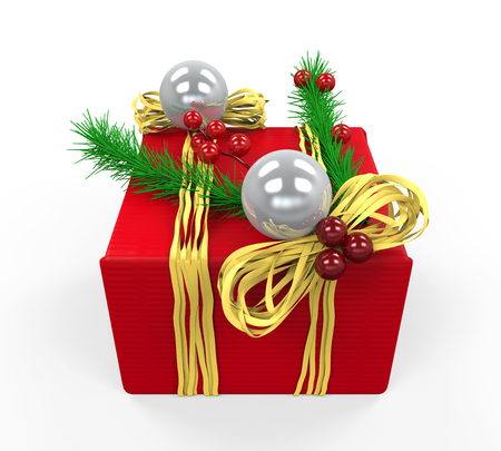 Christmas Gift Boxesの写真素材
