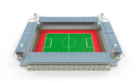 Stadium Building Isolatedの写真素材