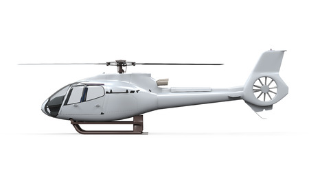 Helicopter Isolatedの写真素材