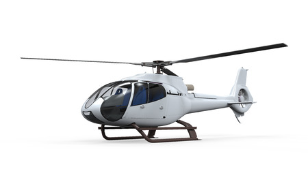 Helicopter Isolatedの写真素材