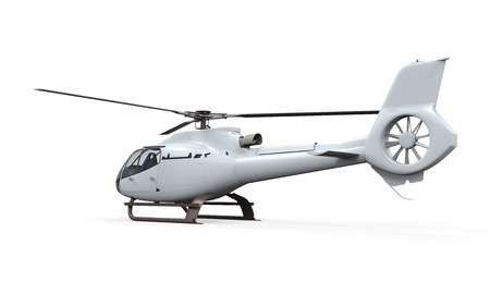 Helicopter Isolatedの写真素材