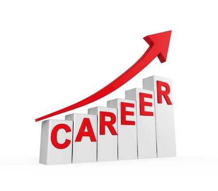 Career Ladder Isolatedの写真素材