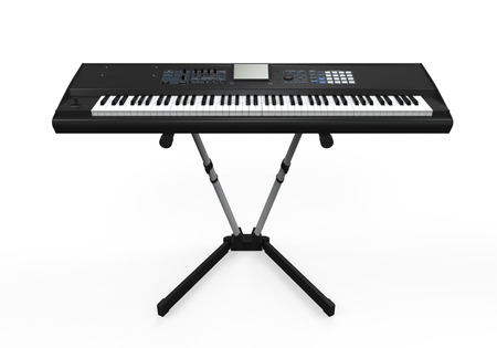Black Synthesizerの写真素材