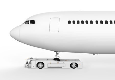 Airport Tow Truckの写真素材