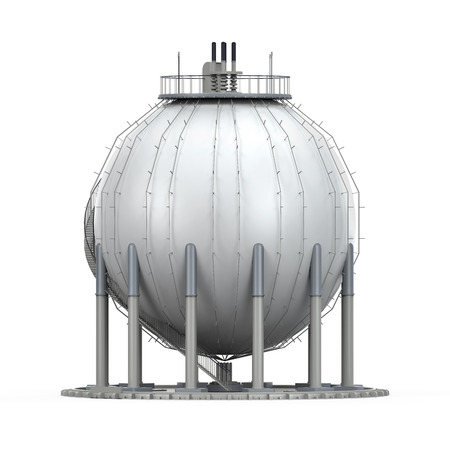 Gas Storage Refineryの写真素材