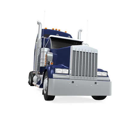 Cargo Truck Isolatedの写真素材