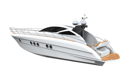White Pleasure Yachtの写真素材