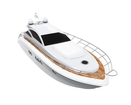 White Pleasure Yachtの写真素材