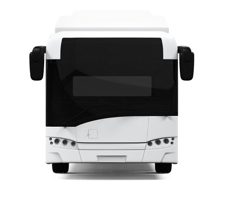 City Bus Isolatedの写真素材