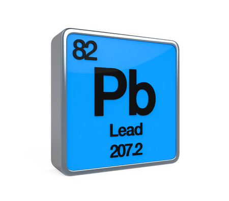 Lead Element Periodic Tableの写真素材