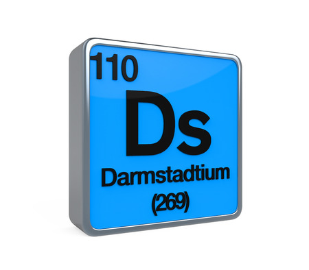 Darmstadtium Element Periodic Tableの写真素材
