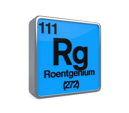 Roentgenium Element Periodic Tableの写真素材