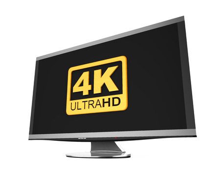 Ultra HD 4K iconの写真素材