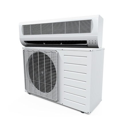 Air Conditioner Isolatedの写真素材