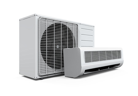 Air Conditioner Isolatedの写真素材