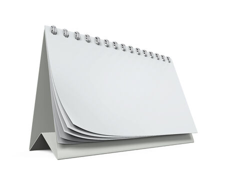 Desk Calendar Isolatedの写真素材