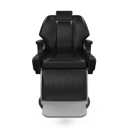 Barber Chair Isolatedの写真素材