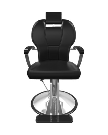 Barber Chair Isolatedの写真素材