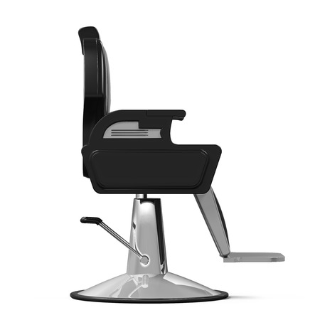 Barber Chair Isolatedの写真素材