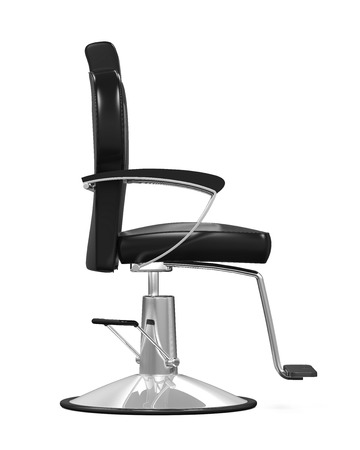 Barber Chair Isolatedの写真素材