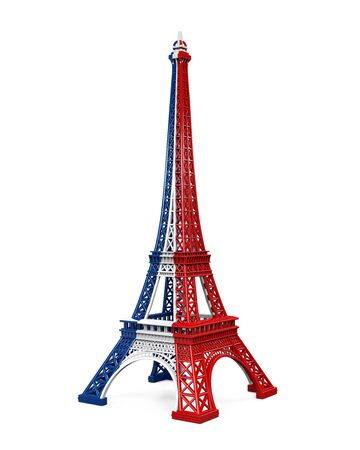 Eiffel Tower Isolatedの写真素材