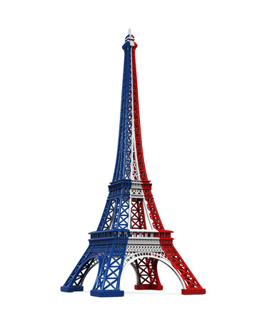 Eiffel Tower Isolatedの写真素材