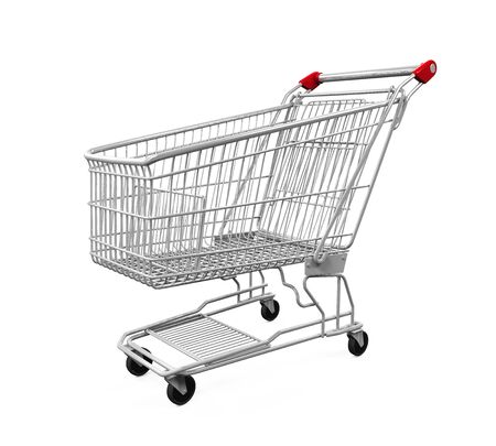 Shopping Cart Isolatedの写真素材