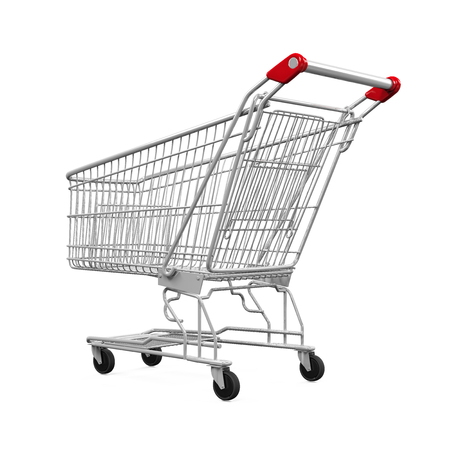 Shopping Cart Isolatedの写真素材