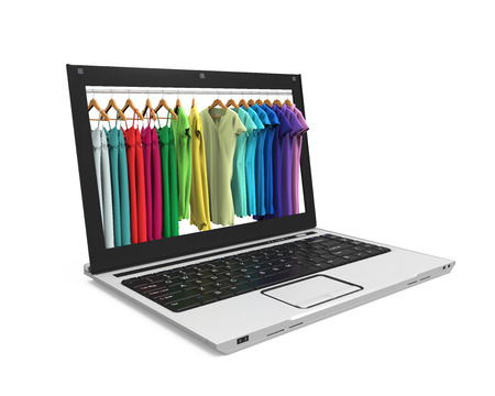 Online Fashion Storeの写真素材