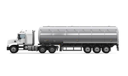 Fuel Tanker Truckの写真素材
