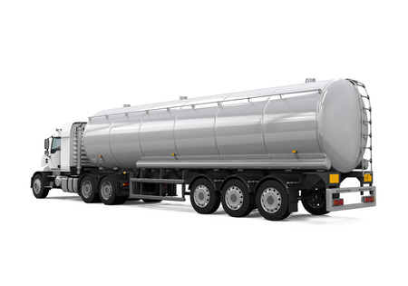 Fuel Tanker Truckの写真素材