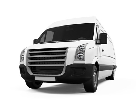 Delivery Van Isolatedの写真素材