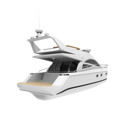 White Pleasure Yachtの写真素材