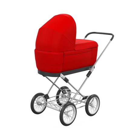 Baby Stroller Isolated