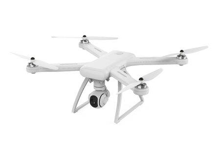 Drone with Camera Isolatedの写真素材