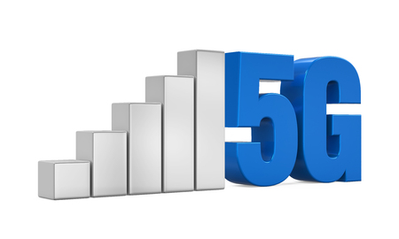 5G Network Sign Isolated
