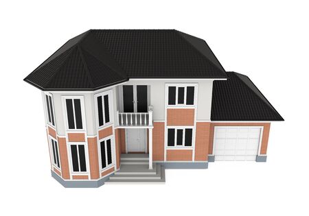 House Isolatedの写真素材