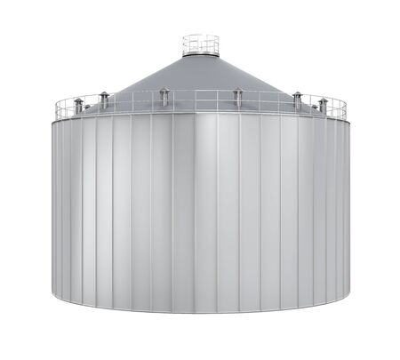 Agricultural Silo Isolatedの写真素材